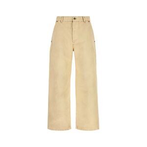Loewe Men Beige Cotton Pant